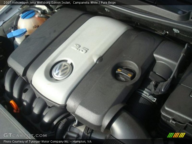Campanella White / Pure Beige 2007 Volkswagen Jetta Wolfsburg Edition Sedan
