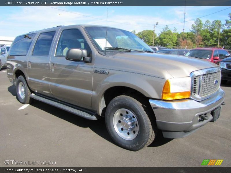 Arizona Beige Metallic / Medium Parchment 2000 Ford Excursion XLT