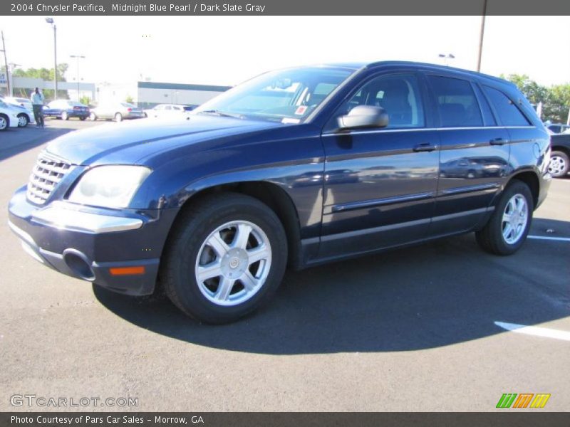 Midnight Blue Pearl / Dark Slate Gray 2004 Chrysler Pacifica