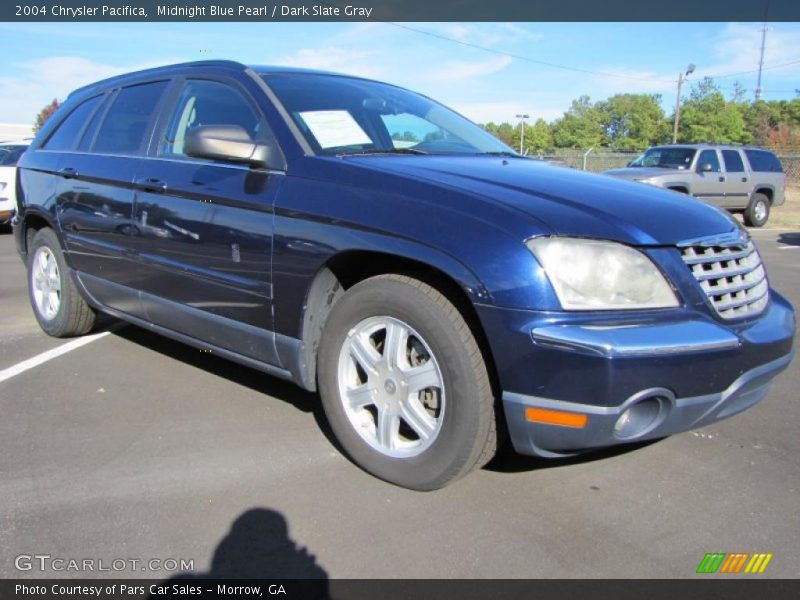 Midnight Blue Pearl / Dark Slate Gray 2004 Chrysler Pacifica