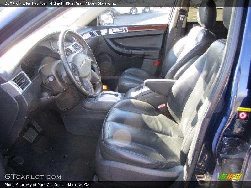 Midnight Blue Pearl / Dark Slate Gray 2004 Chrysler Pacifica