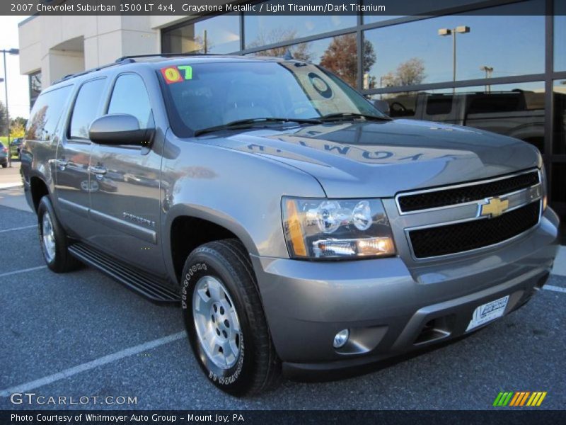 Graystone Metallic / Light Titanium/Dark Titanium 2007 Chevrolet Suburban 1500 LT 4x4