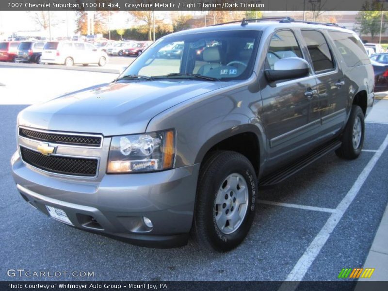 Graystone Metallic / Light Titanium/Dark Titanium 2007 Chevrolet Suburban 1500 LT 4x4