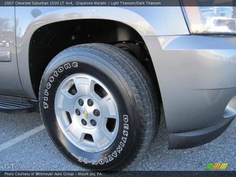 Graystone Metallic / Light Titanium/Dark Titanium 2007 Chevrolet Suburban 1500 LT 4x4