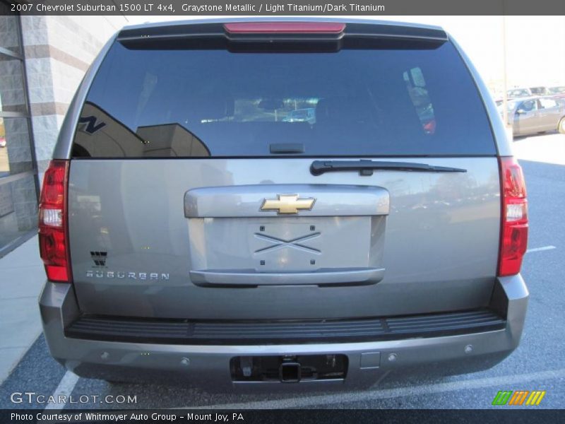 Graystone Metallic / Light Titanium/Dark Titanium 2007 Chevrolet Suburban 1500 LT 4x4