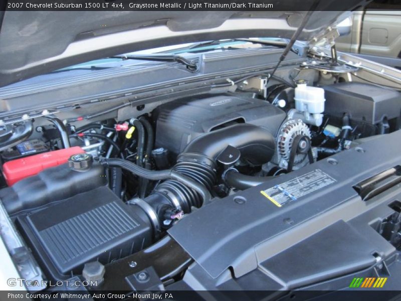 Graystone Metallic / Light Titanium/Dark Titanium 2007 Chevrolet Suburban 1500 LT 4x4