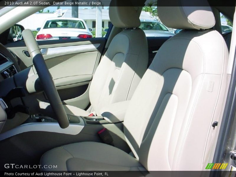 Dakar Beige Metallic / Beige 2010 Audi A4 2.0T Sedan