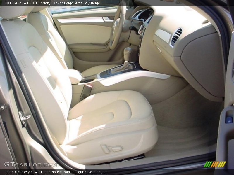 Dakar Beige Metallic / Beige 2010 Audi A4 2.0T Sedan