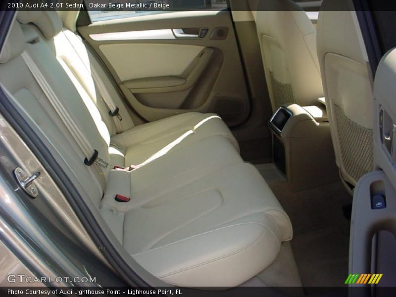 Dakar Beige Metallic / Beige 2010 Audi A4 2.0T Sedan