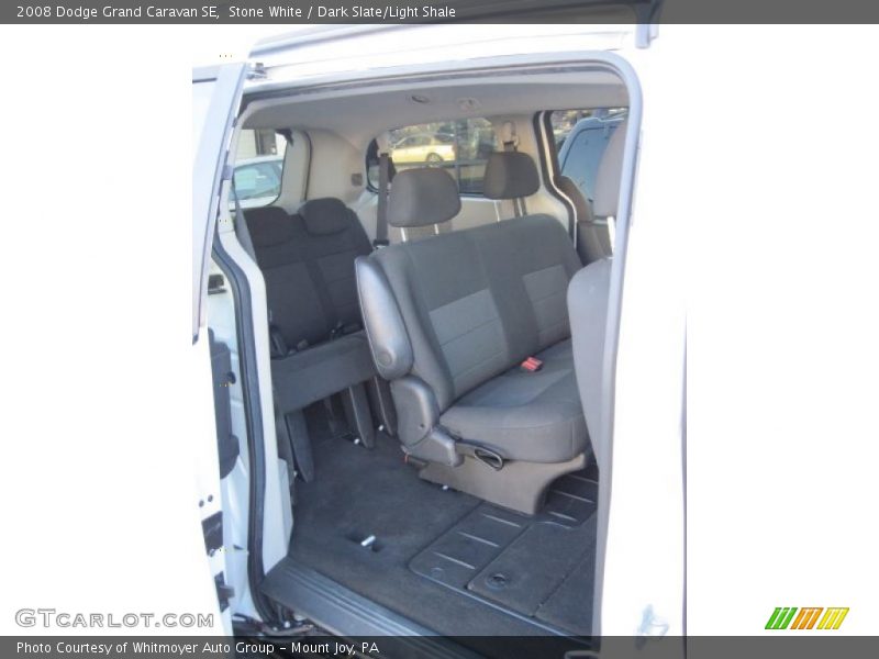 Stone White / Dark Slate/Light Shale 2008 Dodge Grand Caravan SE