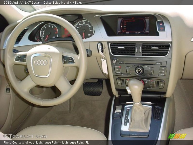 Dakar Beige Metallic / Beige 2010 Audi A4 2.0T Sedan