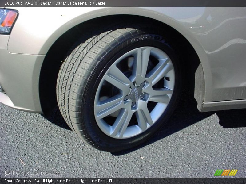 Dakar Beige Metallic / Beige 2010 Audi A4 2.0T Sedan