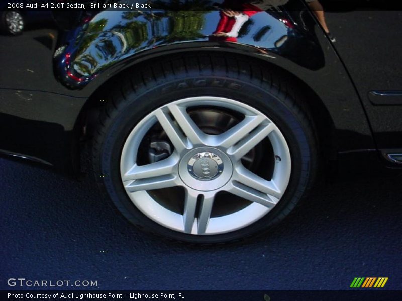 Brilliant Black / Black 2008 Audi A4 2.0T Sedan