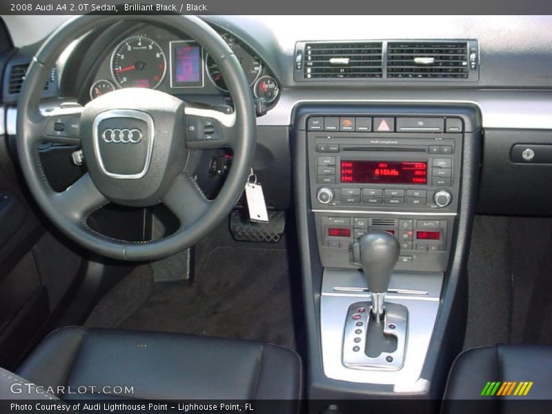 Brilliant Black / Black 2008 Audi A4 2.0T Sedan