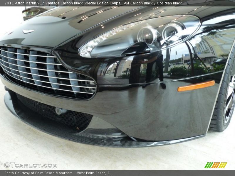 AM Carbon Black / Obsidian Black 2011 Aston Martin V12 Vantage Carbon Black Special Edition Coupe