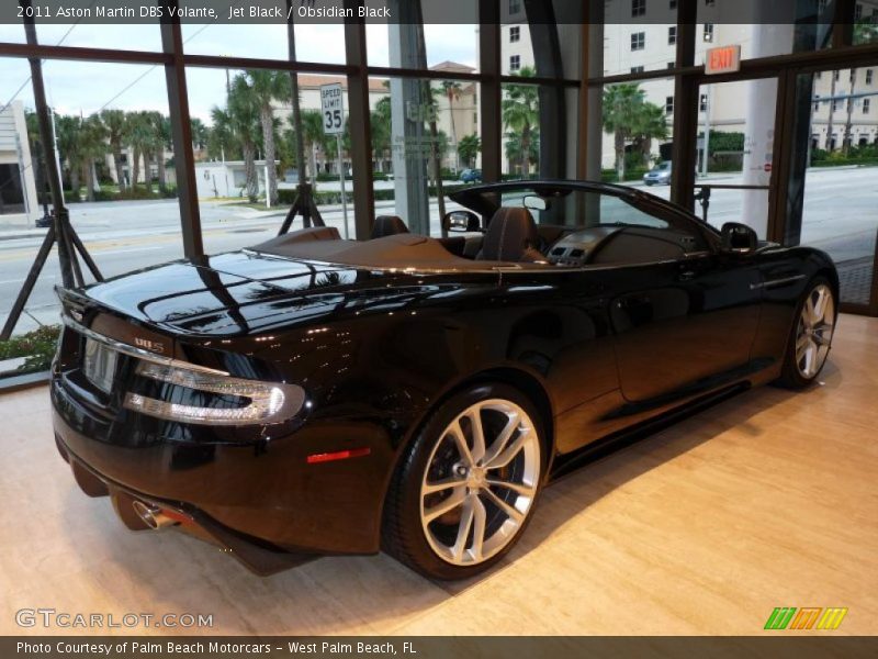 Jet Black / Obsidian Black 2011 Aston Martin DBS Volante