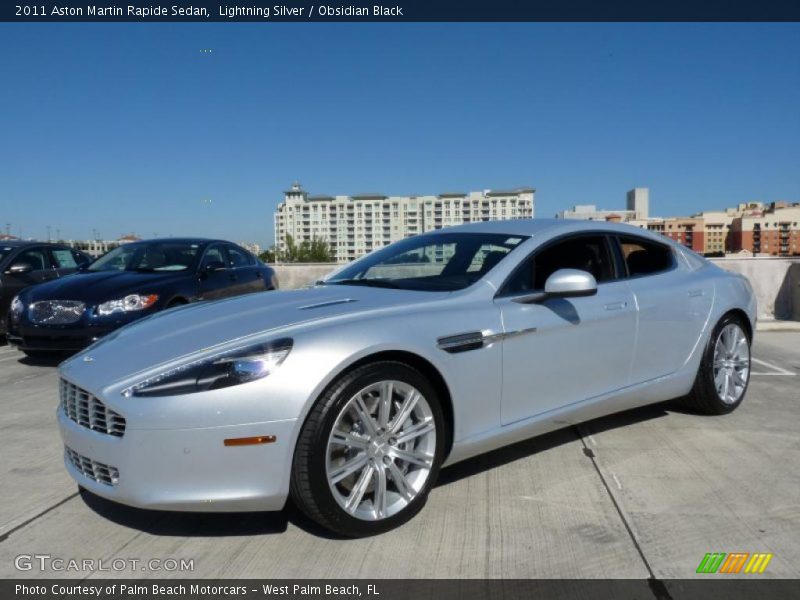 Front 3/4 View of 2011 Rapide Sedan