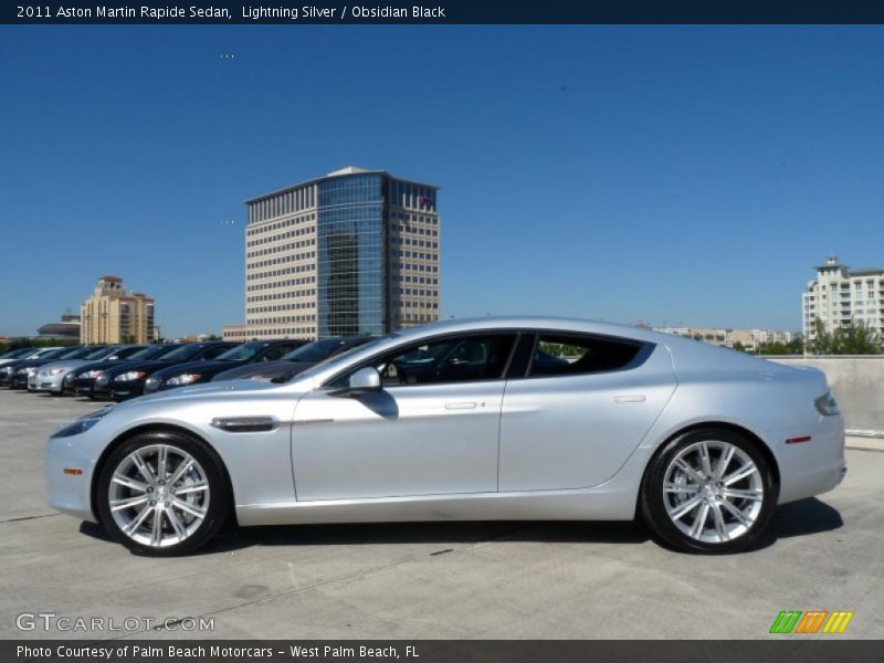  2011 Rapide Sedan Lightning Silver