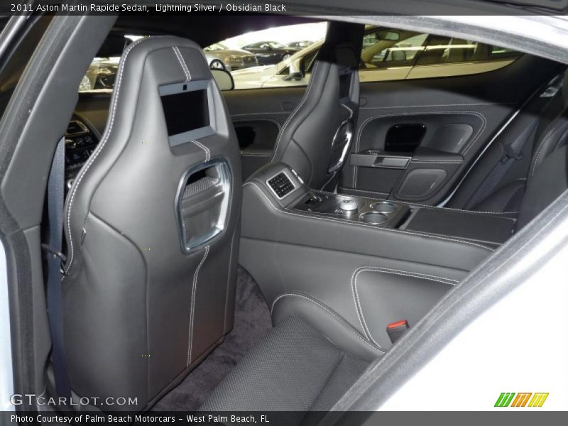  2011 Rapide Sedan Obsidian Black Interior