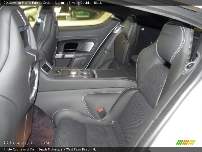  2011 Rapide Sedan Obsidian Black Interior