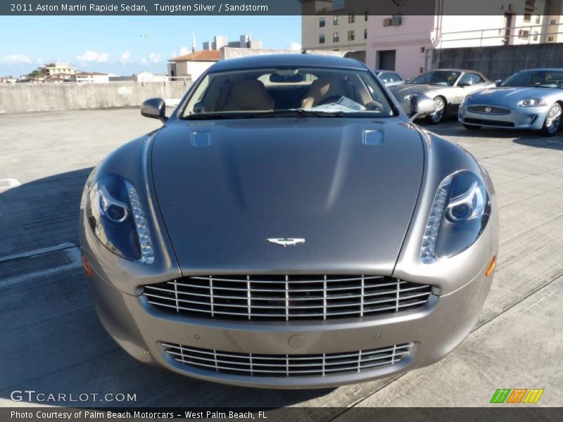 Tungsten Silver / Sandstorm 2011 Aston Martin Rapide Sedan