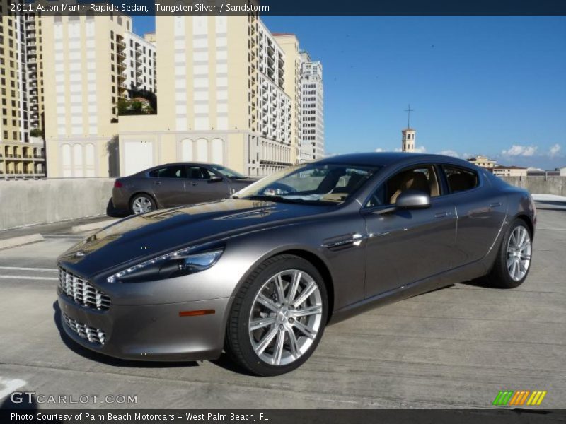 Front 3/4 View of 2011 Rapide Sedan