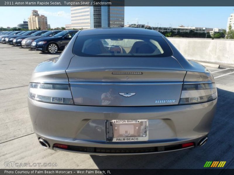 Tungsten Silver / Sandstorm 2011 Aston Martin Rapide Sedan
