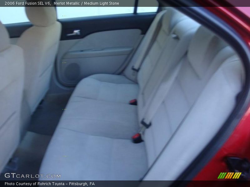 Merlot Metallic / Medium Light Stone 2006 Ford Fusion SEL V6