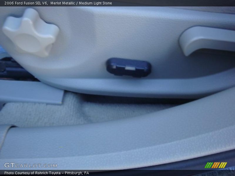 Merlot Metallic / Medium Light Stone 2006 Ford Fusion SEL V6