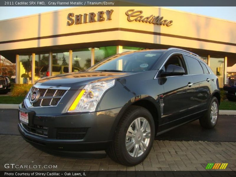 Gray Flannel Metallic / Titanium/Ebony 2011 Cadillac SRX FWD