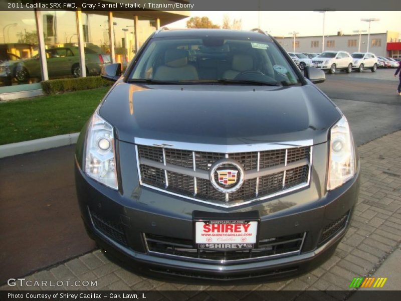 Gray Flannel Metallic / Titanium/Ebony 2011 Cadillac SRX FWD