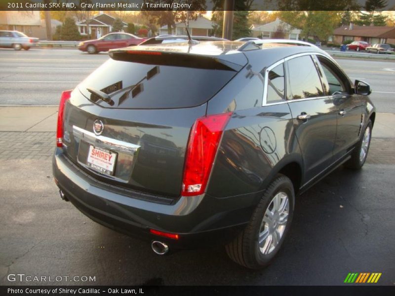 Gray Flannel Metallic / Titanium/Ebony 2011 Cadillac SRX FWD