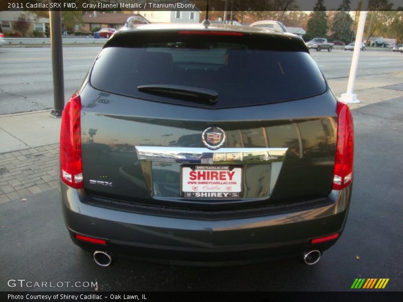 Gray Flannel Metallic / Titanium/Ebony 2011 Cadillac SRX FWD