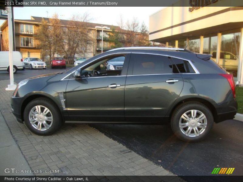 Gray Flannel Metallic / Titanium/Ebony 2011 Cadillac SRX FWD