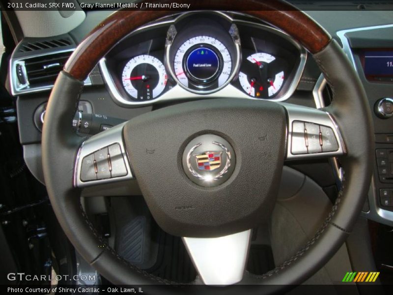 Gray Flannel Metallic / Titanium/Ebony 2011 Cadillac SRX FWD