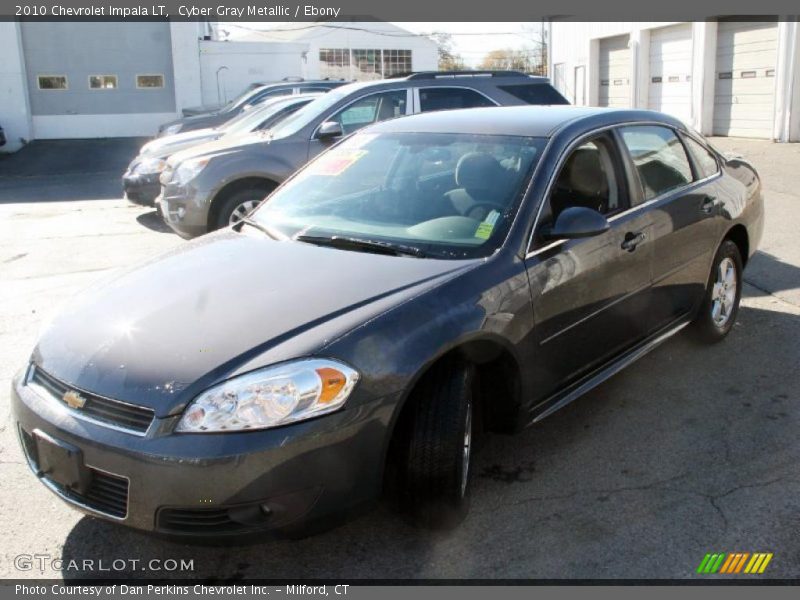 Cyber Gray Metallic / Ebony 2010 Chevrolet Impala LT