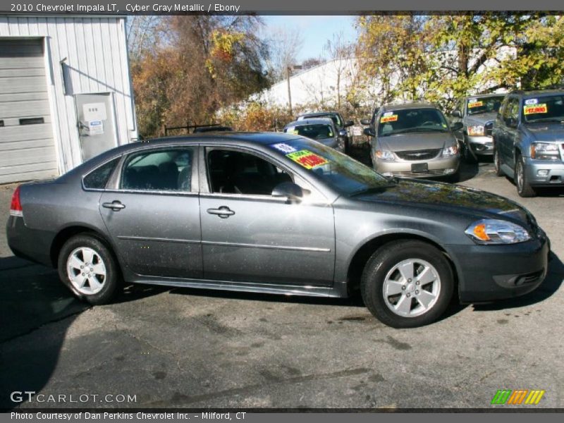 Cyber Gray Metallic / Ebony 2010 Chevrolet Impala LT