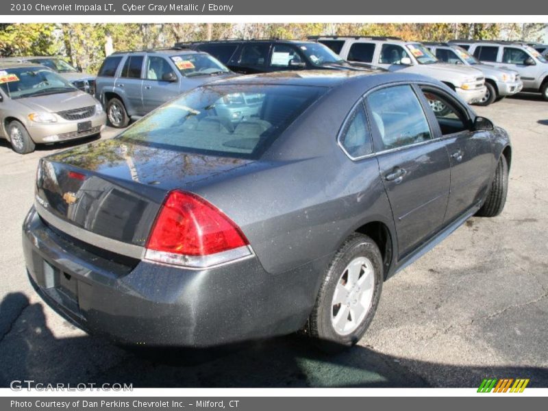 Cyber Gray Metallic / Ebony 2010 Chevrolet Impala LT