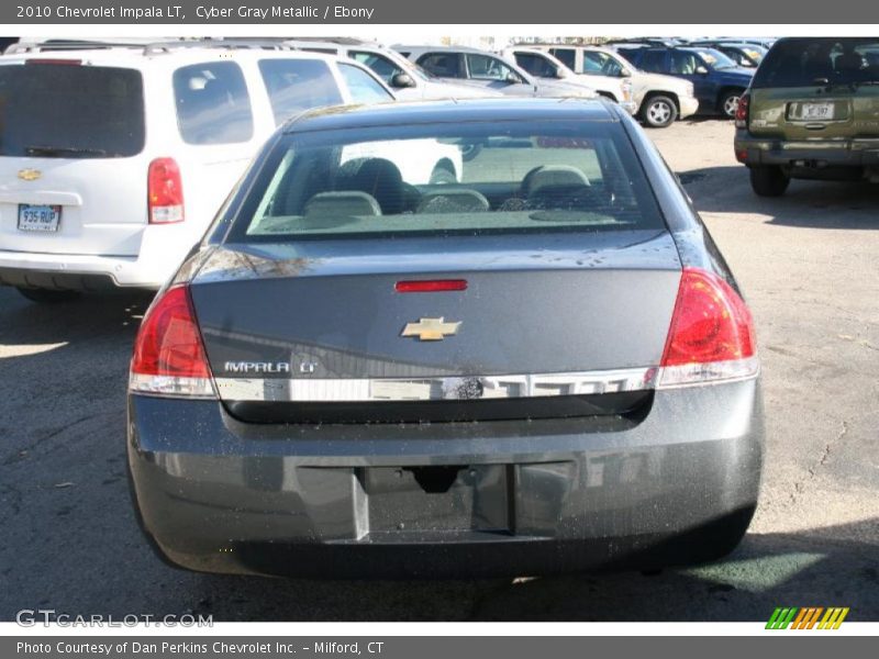 Cyber Gray Metallic / Ebony 2010 Chevrolet Impala LT