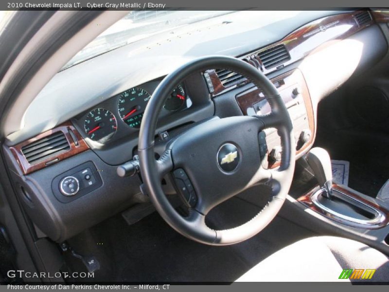 Cyber Gray Metallic / Ebony 2010 Chevrolet Impala LT