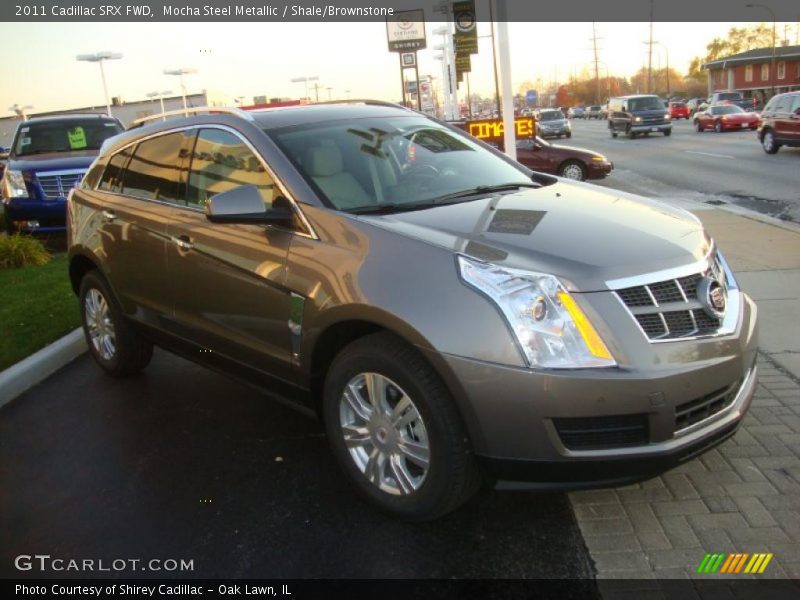 Mocha Steel Metallic / Shale/Brownstone 2011 Cadillac SRX FWD