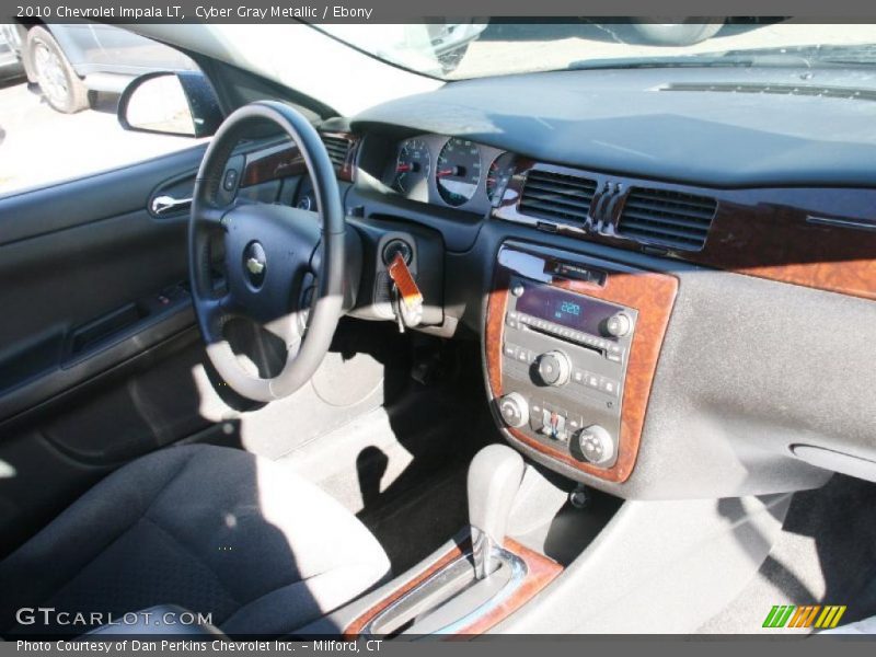 Cyber Gray Metallic / Ebony 2010 Chevrolet Impala LT