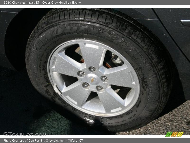 Cyber Gray Metallic / Ebony 2010 Chevrolet Impala LT