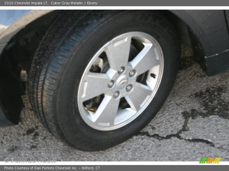 Cyber Gray Metallic / Ebony 2010 Chevrolet Impala LT