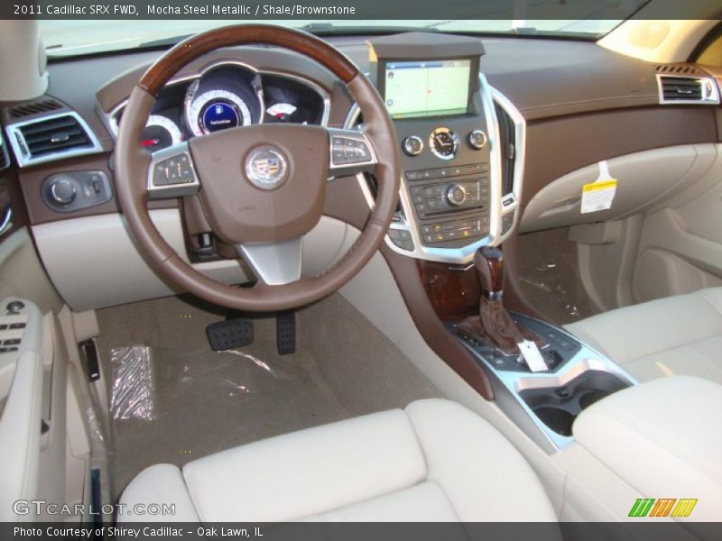 Mocha Steel Metallic / Shale/Brownstone 2011 Cadillac SRX FWD