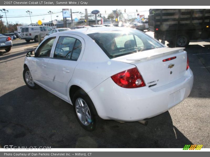 Summit White / Gray 2007 Chevrolet Cobalt LT Sedan