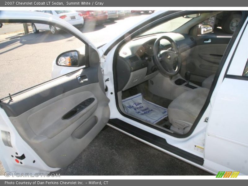 Summit White / Gray 2007 Chevrolet Cobalt LT Sedan
