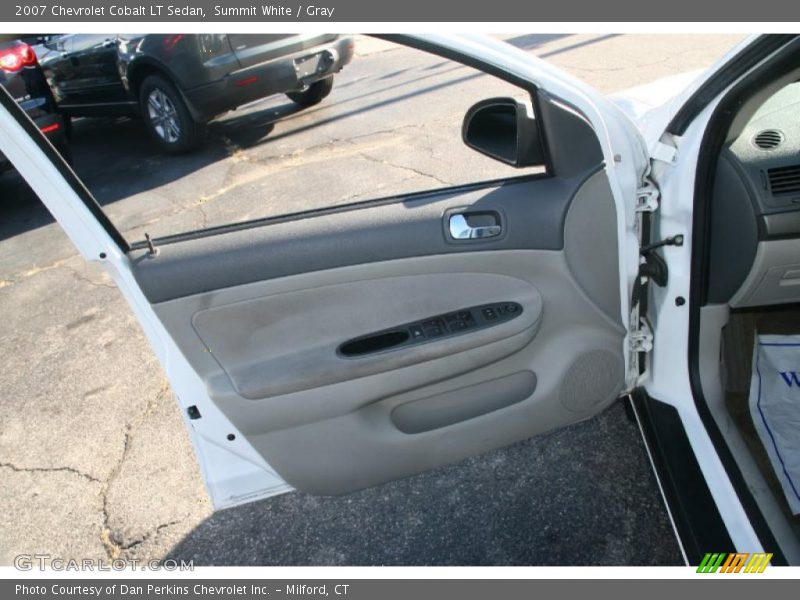 Summit White / Gray 2007 Chevrolet Cobalt LT Sedan