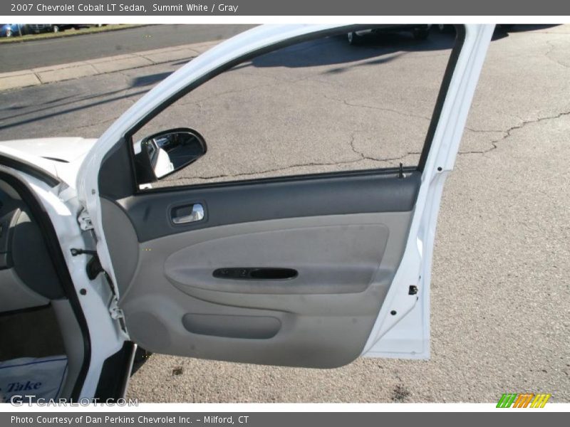 Summit White / Gray 2007 Chevrolet Cobalt LT Sedan