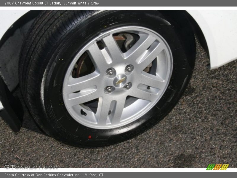Summit White / Gray 2007 Chevrolet Cobalt LT Sedan